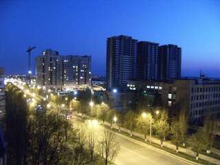 Апартаменты Modern Apartment with Panoramic View near Metro 23August Харьков Апартаменты с балконом-29