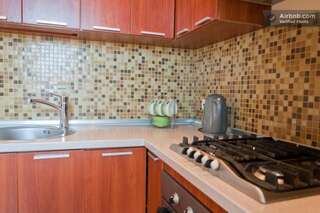 Апартаменты Modern Apartment with Panoramic View near Metro 23August Харьков Апартаменты с балконом-35